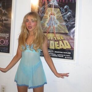 Sabrina Carpenter inspired blue Teddy